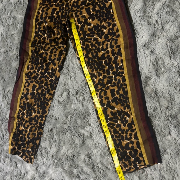 KOBI HALPERIN Women’s Aria Side-Stripe Animal-Print Cropped Pants - Picture 12 of 14